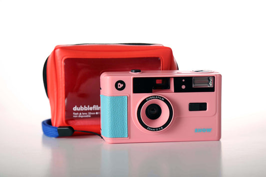 Dubblefilm SHOW 35mm Reusable Camera (Pink)