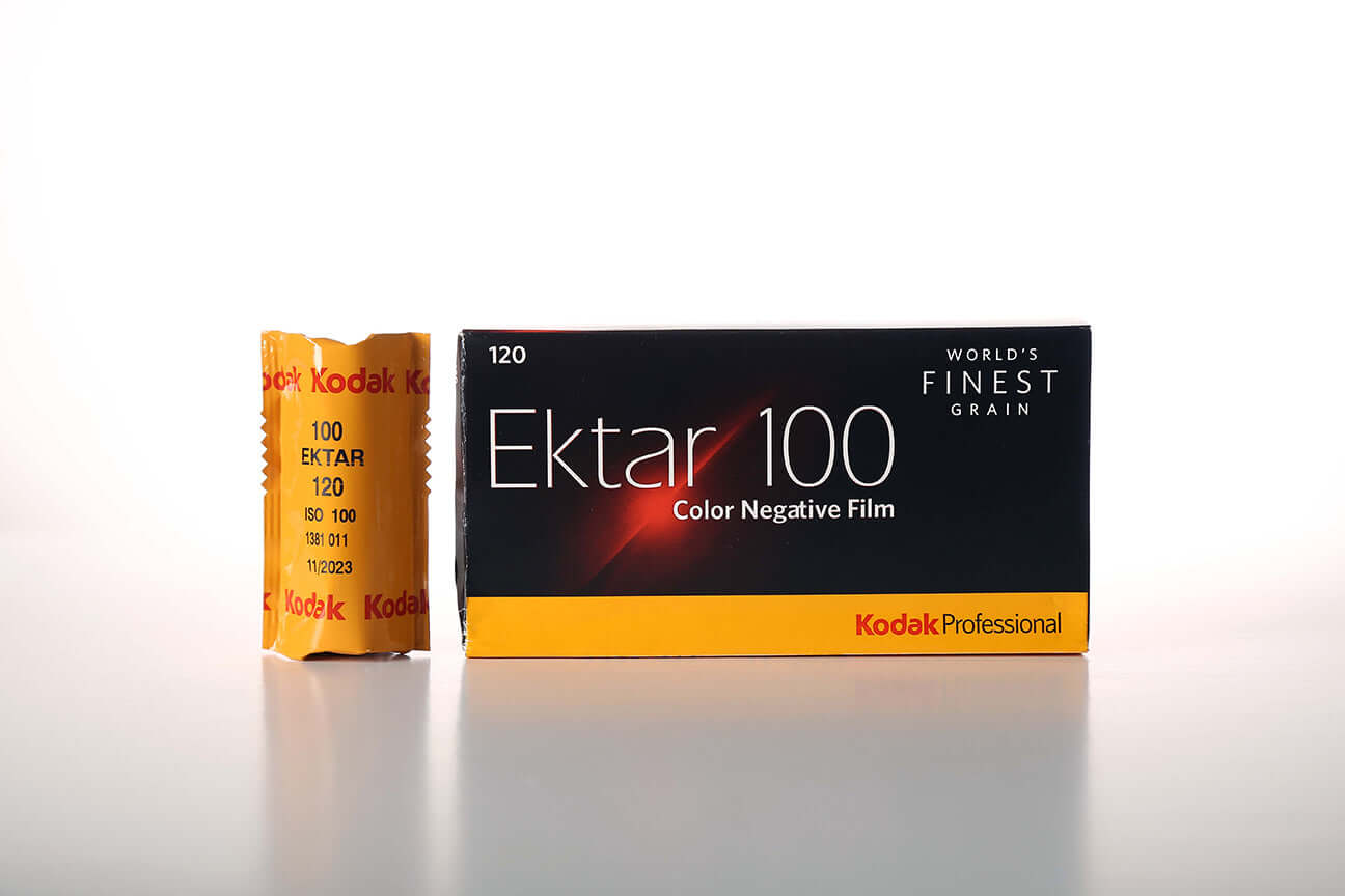 Kodak Ektar 100 Color Negative Film (120 Roll Film, 5-Pack)