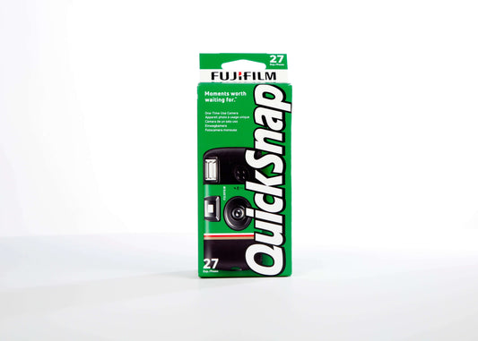 Fujifilm QuickSnap Flash 400 Disposable.