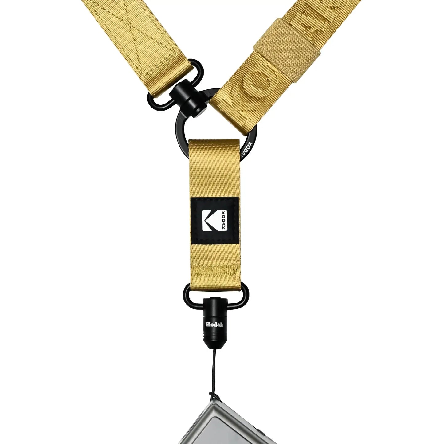 Kodak Multi-Purpose Camera Strap (Khaki) with Quick-Detach System and adjustable design