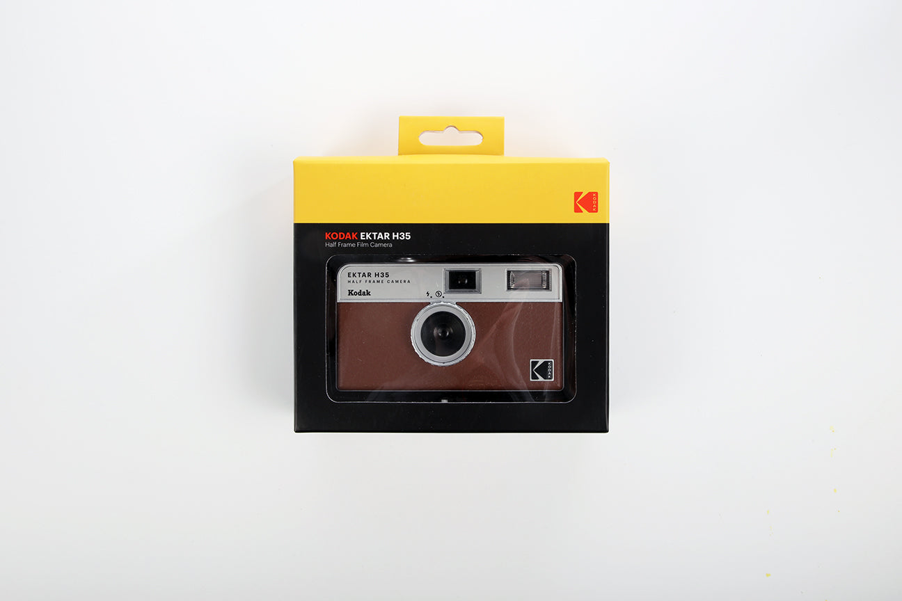 35mm Film Camera - Kodak Ektar H35 Half Frame Camera (Brown) – Film  Photography Project Store
