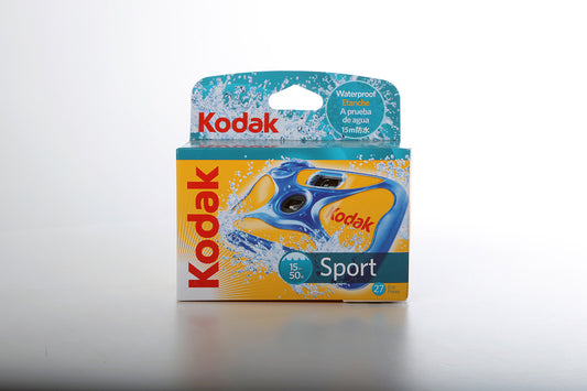 Kodak Sport Underwater Waterproof 35mm Disposable Camera ISO 800 (27 Exposures)