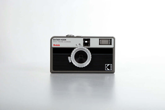 Kodak Ektar H35N Half Frame Film Camera (Striped Black) in stylish design