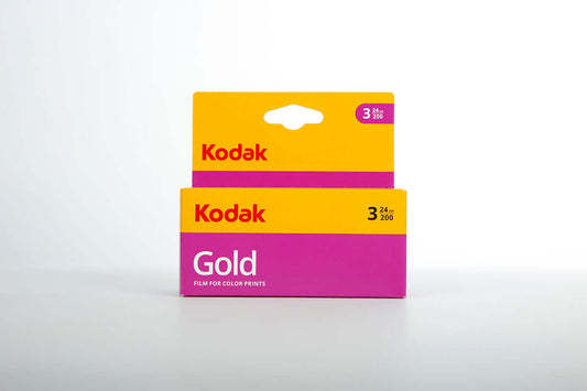 3-pack of Kodak Gold 200