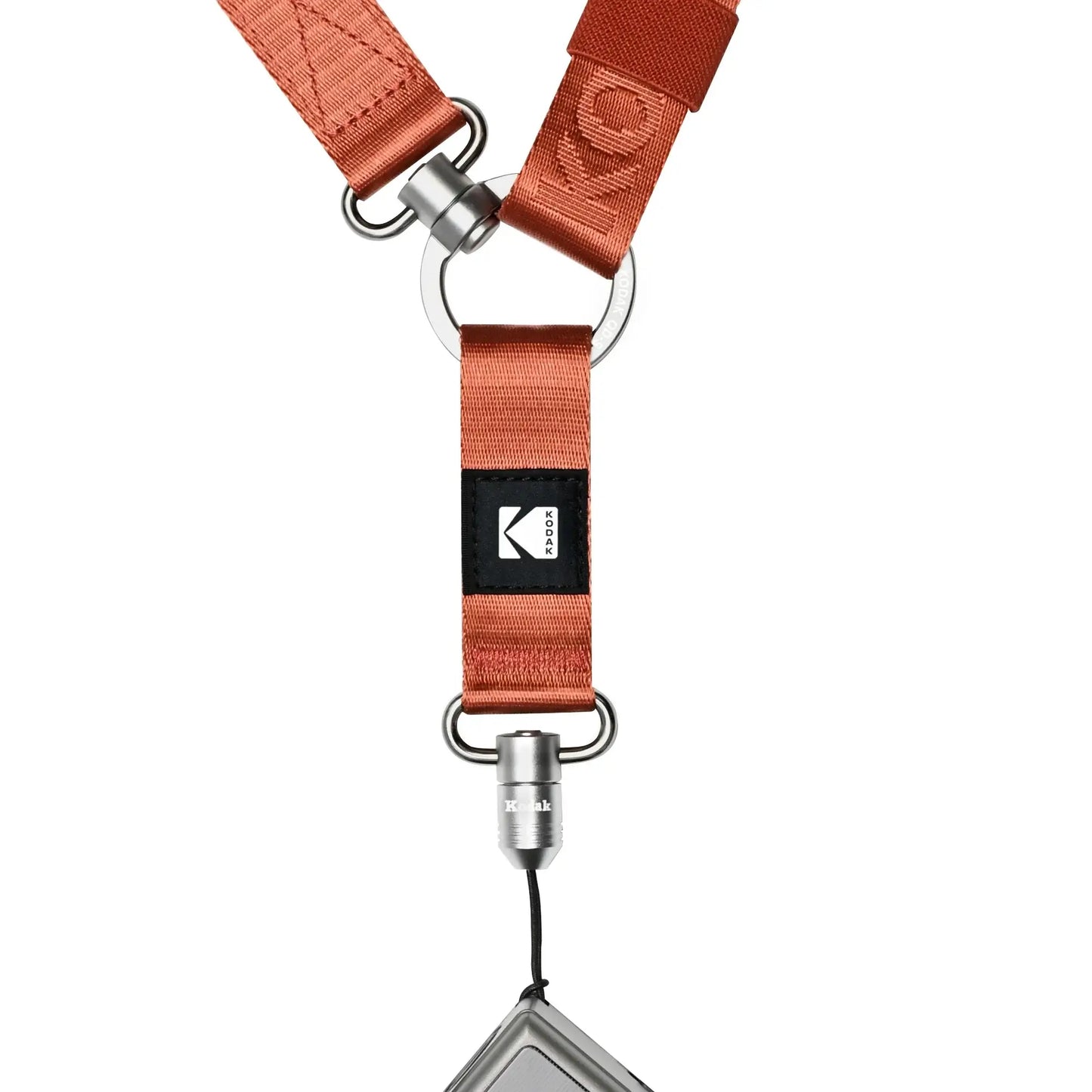 Kodak Multi-Purpose Camera Strap (Burgundy) showing adjustable QD system for versatile use.