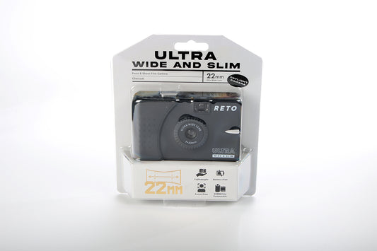 Reto Project Ultra-Wide & Slim 35mm Film Camera (Black)