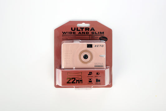 Reto Project Ultra-Wide & Slim 35mm Film Camera (Pink)
