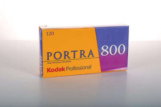 Kodak Portra 800 Color Negative Film (120 Roll Film, 5-Pack)