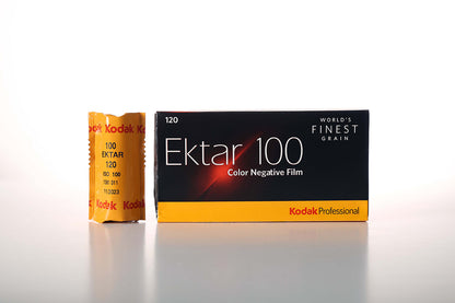  Kodak Ektar 100 Color Negative Film (120 Roll Film, 5-Pack)