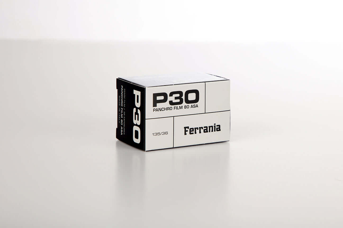 Ferrania P30 80 ISO Black and White (35mm Roll, 36 Exposures)