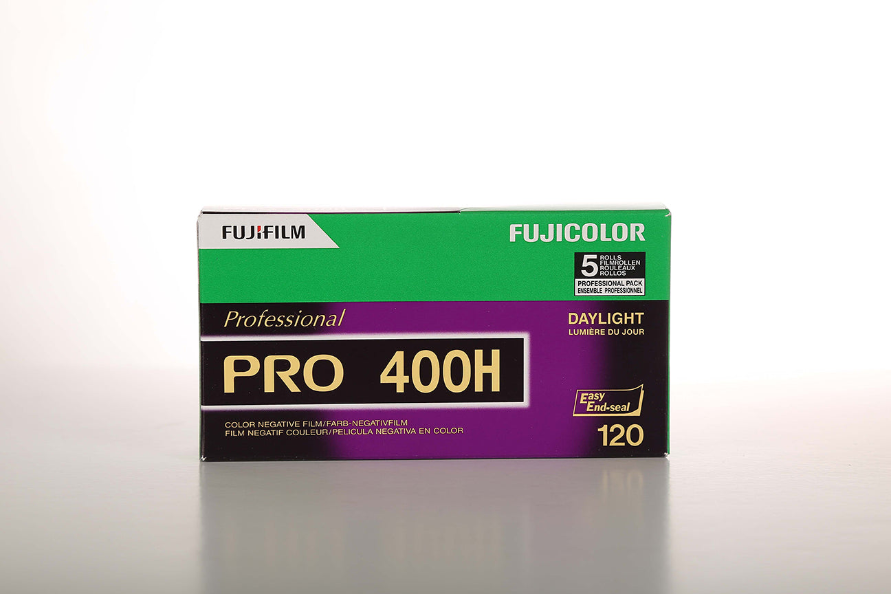 Fujifilm Pro 400H Color Negative Film (120 Roll Film, 5-Pack)