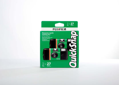 Fujifilm QuickSnap Flash 400 Disposable 2-pack.