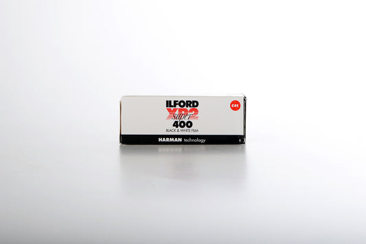 Ilford XP2 400 Black and White Negative Film (120 Roll Film)