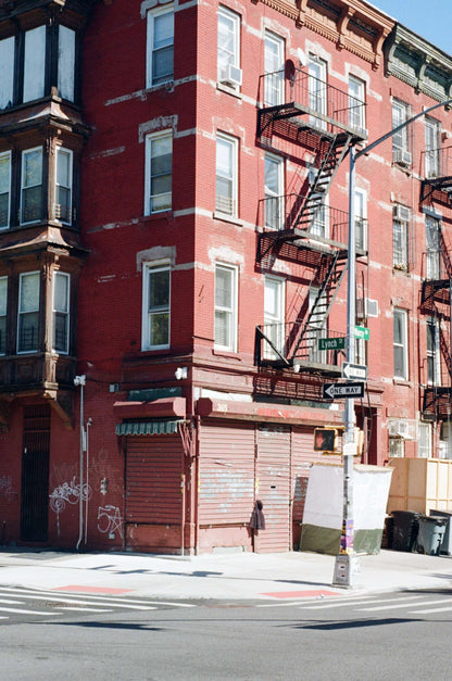 Kodak Kodacolor 100 Color Negative Film (35mm, 36 Exposures) image of a vintage red brick building exterior.