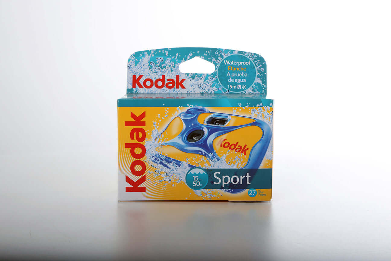 Kodak Sport Waterproof Single-Use Camera ISO 800 (27 Exposures)