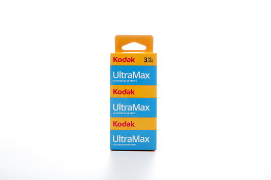 Kodak UltraMax 400 Color Negative (35mm, 36 Exposures 3-Pack)