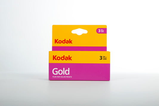 Kodak Gold 200 Color Negative Film (35mm, 24 Exposures 3-Pack)