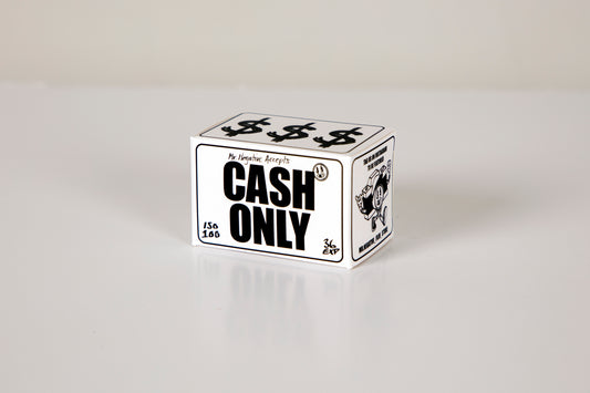 Mr Negative Cash Only 100 Black and White Film (35mm Roll, 36 Exp)