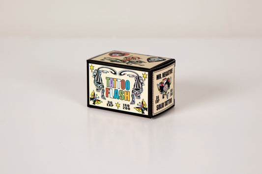 Mr Negative Tattoo Flash 200 Color Negative Film (35mm Roll, 36 Exp)