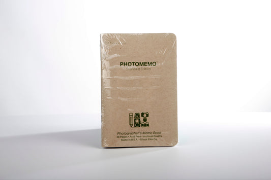 PhotoMemo Film Photographer's Notebok (2-pack)