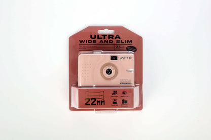 Reto Project Ultra-Wide & Slim 35mm Film Camera (Pink)