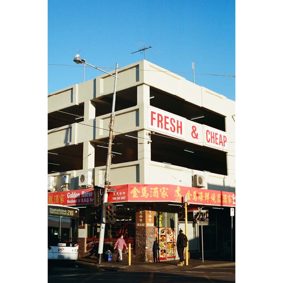 Mr Negative Same Same But Different 400 Color Negative Film (35mm Roll, 36 Exposures) used to capture a fresh market scene.